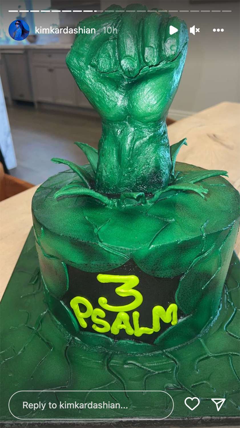 Kim Kardashian Celebrates Son Psalmâs 3rd Birthday with Epic Hulk-Themed Bash