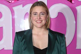 Greta Gerwig attends a photocall on July 13, 2023 in London