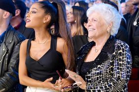 Singer Ariana Grande (L) and Marjorie 'Nonna' Grande attend the 2016 American Music Awards at Microsoft Theater on November 20, 2016 in Los Angeles, California.