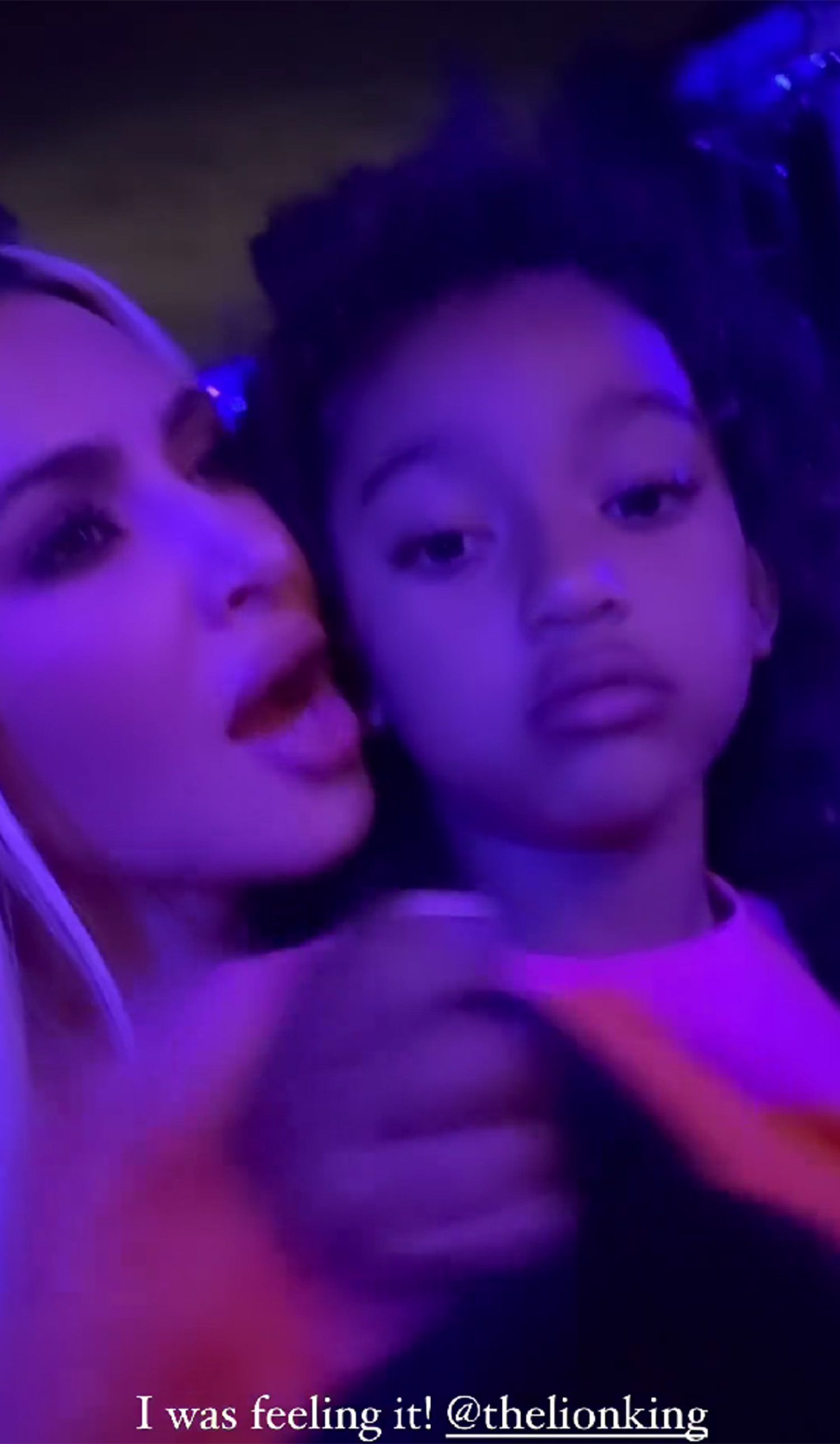 Kim Kardashian Posts Behind-the-Scenes of North's Performance as Young Simba in 'The Lion King' Live Concert