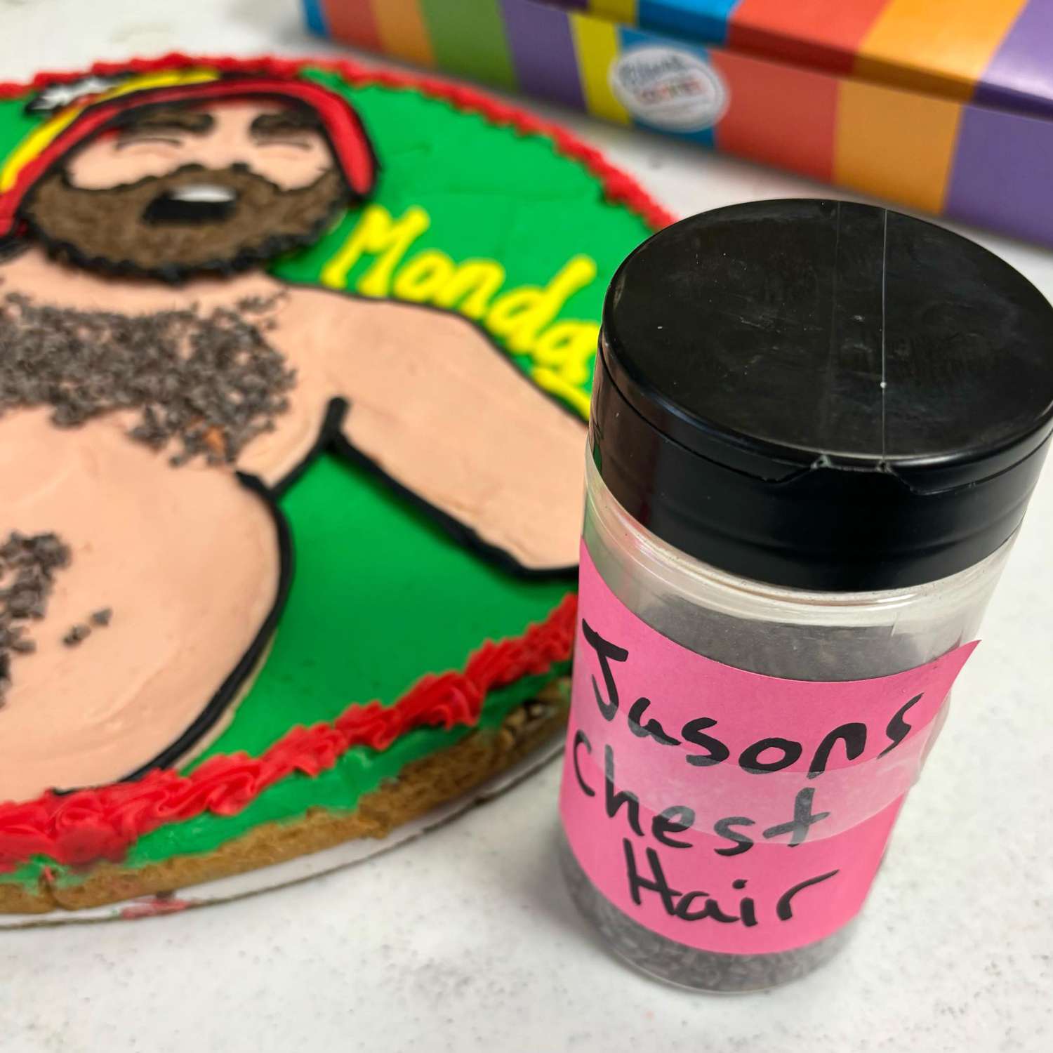 Jason Kelce Says Bakery Creating Cookie Cakes of His Topless Antics Are 'Pretty Spot On