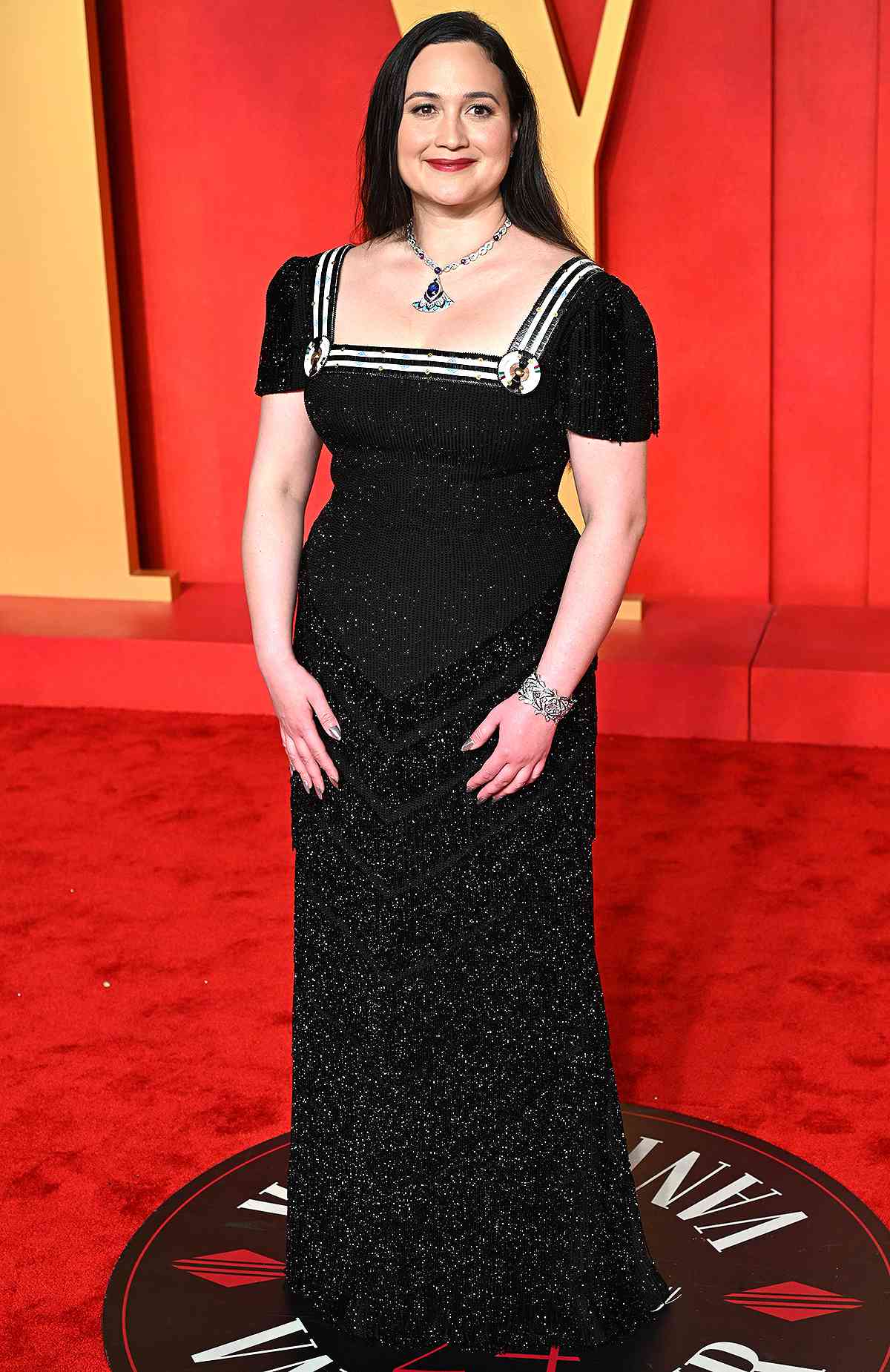 Lily Gladstone attending the Vanity Fair Oscar Party