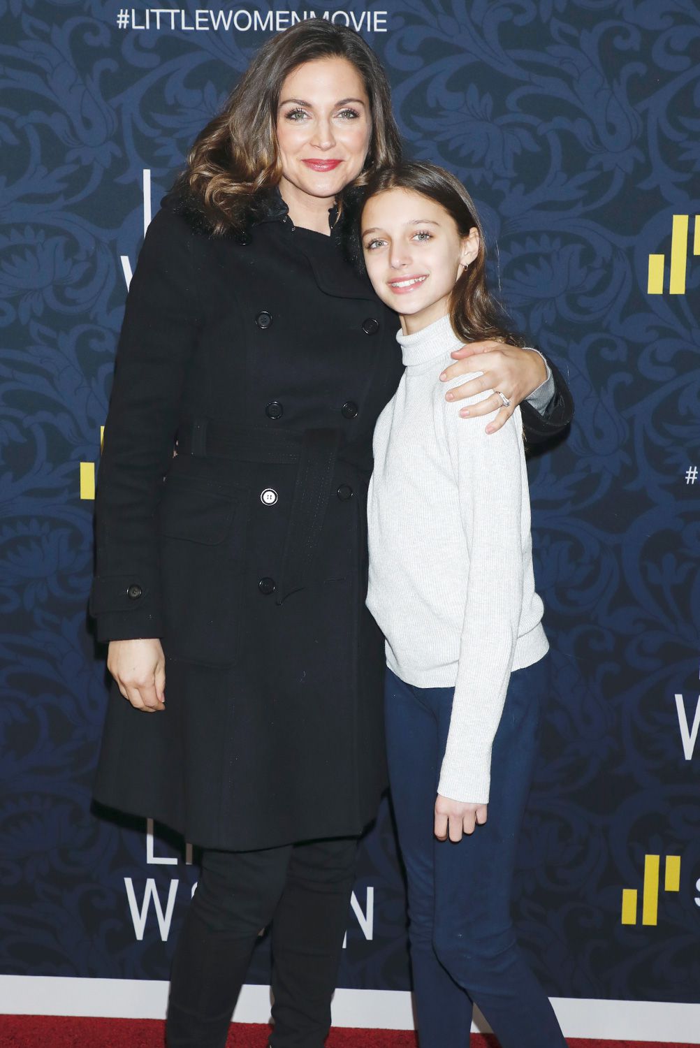 Paula Faris and daughter Caroline Grace Krueger