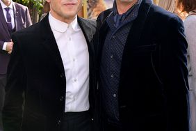 Rami Malek and Robert Downey Jr.