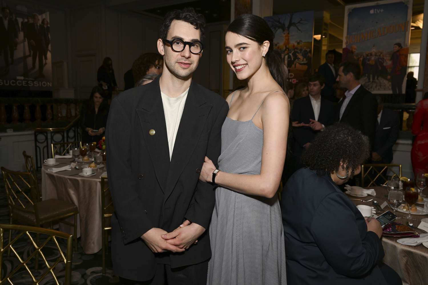 Margaret Qualley and Jack Antonoff