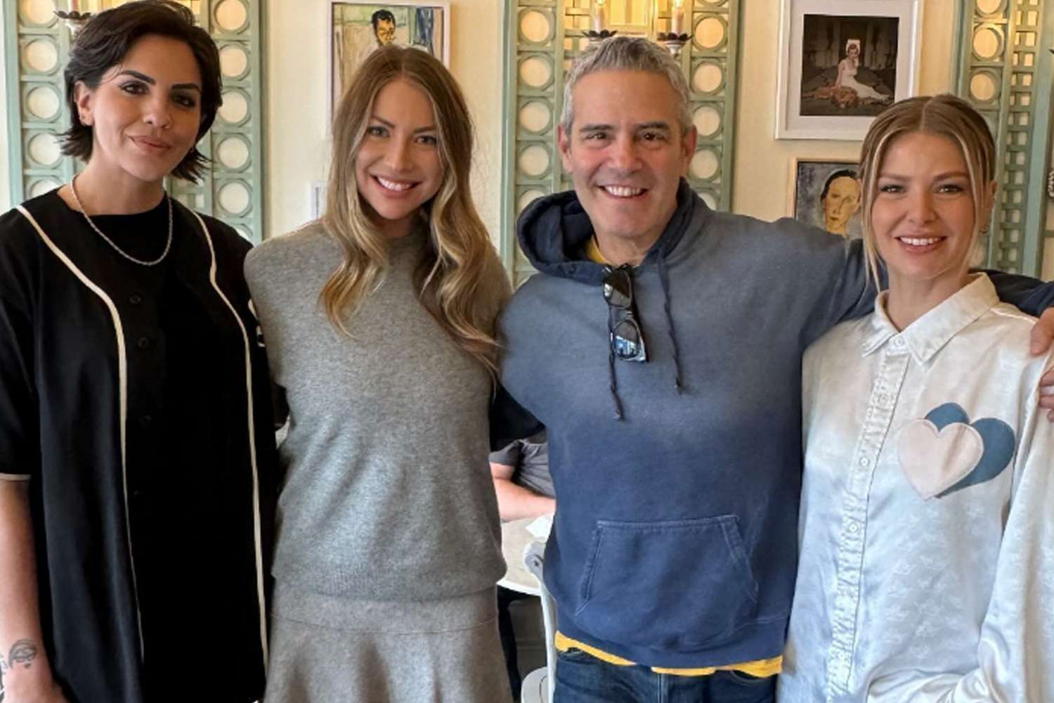 Andy Cohen, Lindsay Hubbard and Stassi Shroeder Get Sneak Peek of Ariana Madix and Katie Maloneyâs New Sandwich Shop