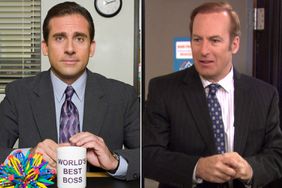 Steve Carell and Bob Odenkirk in The Office.