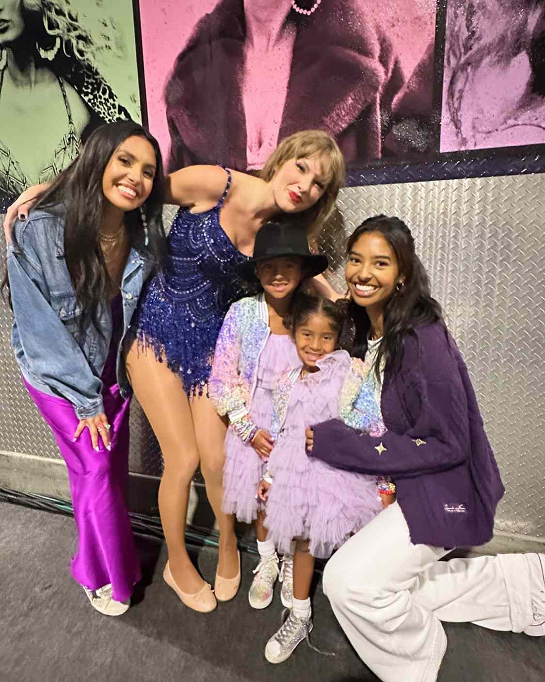 Vanessa Bryant and daughters, Eras Tour