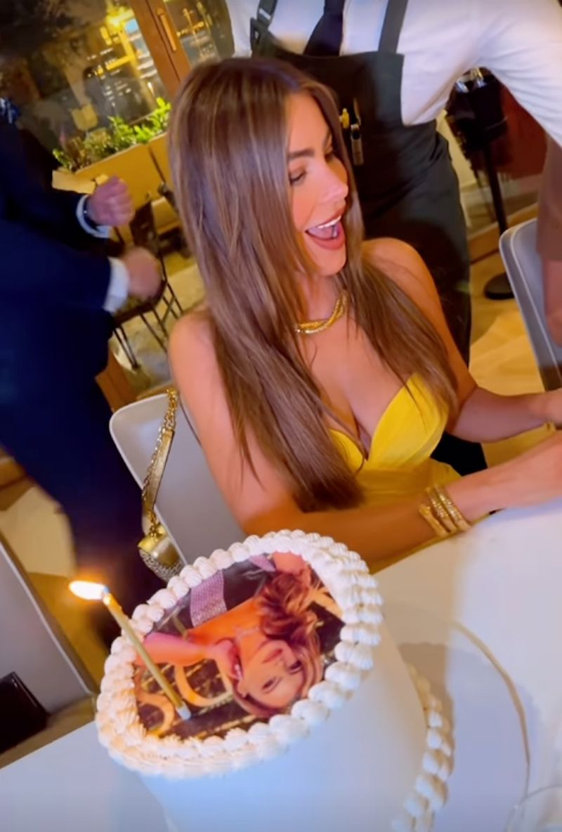 Sofia Vergara 52nd birthday look