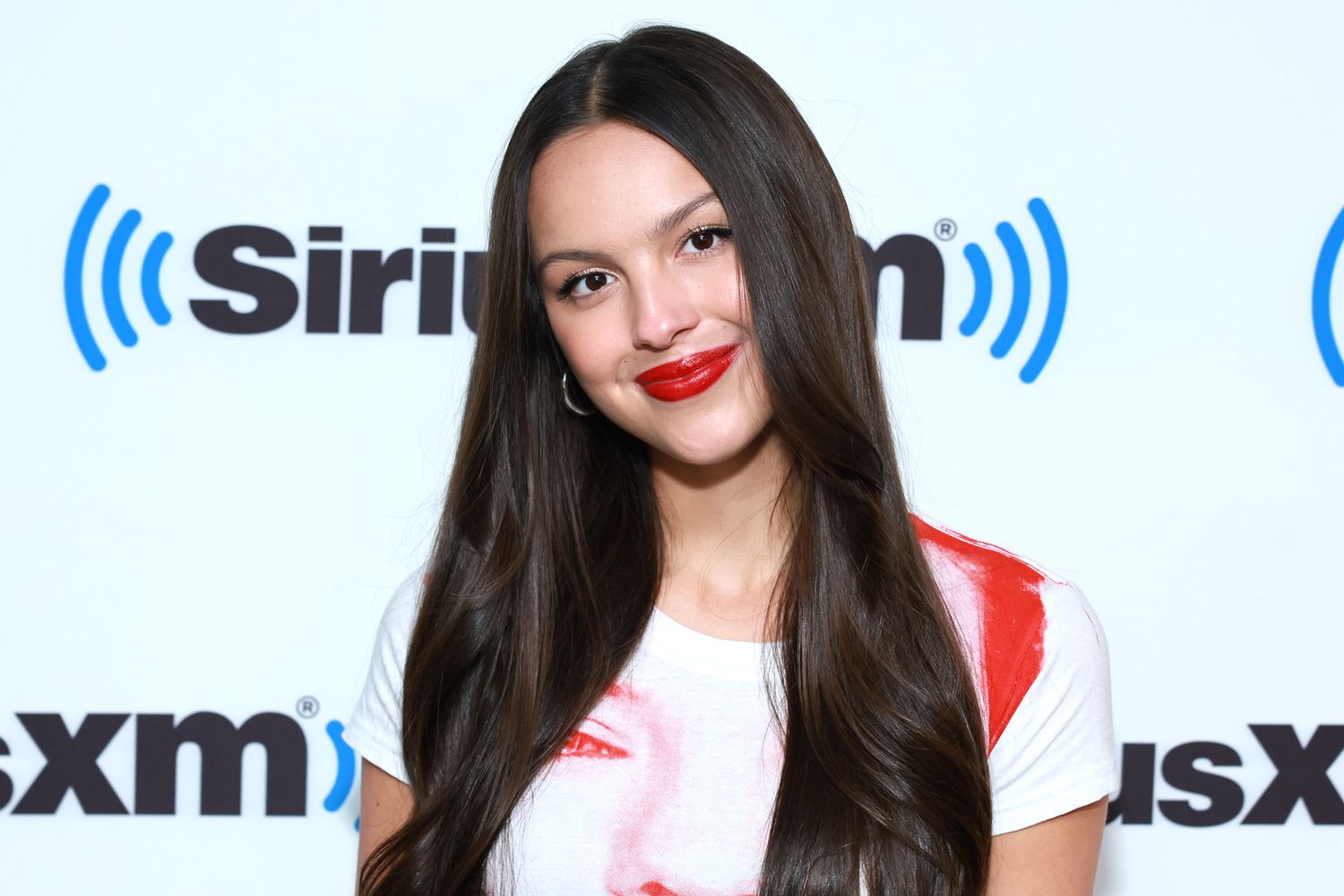 Olivia Rodrigo visits SiriusXM at SiriusXM Studios on September 06, 2023