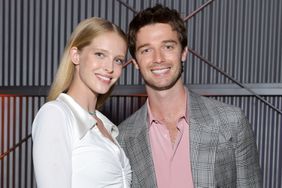 Abby Champion and Patrick Schwarzenegger attend Prime Video's "The Terminal List" Red Carpet Premiere on June 22, 2022 in Los Angeles, California