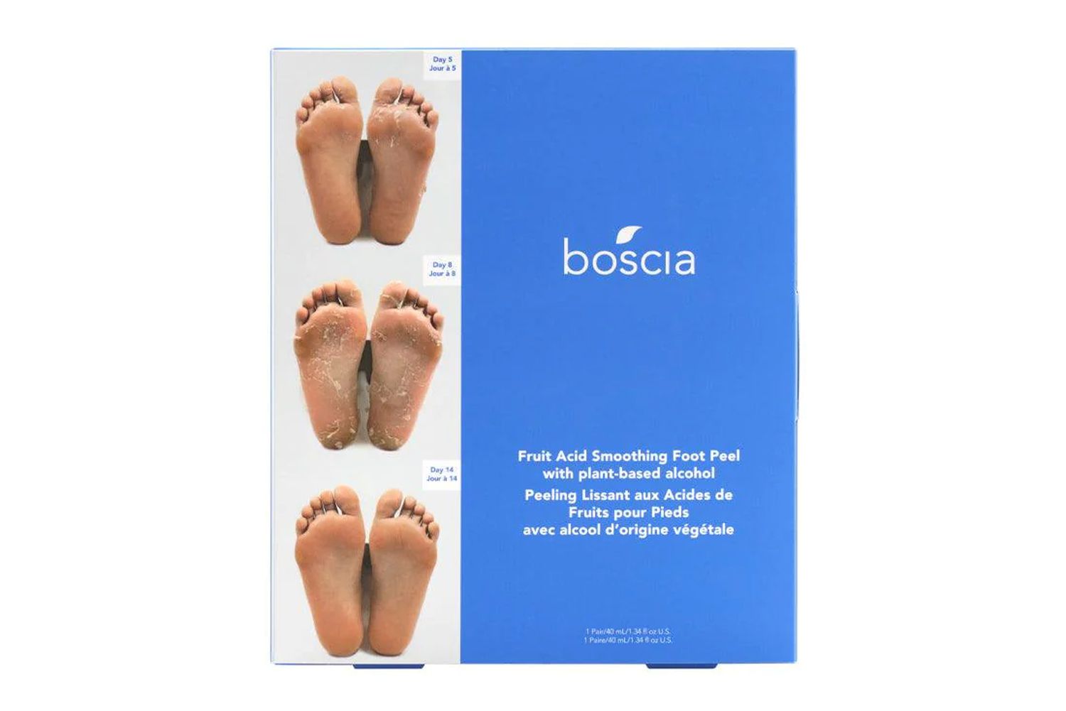 Boscia Fruit Acid Smoothing Foot Peel With Plant-Based Alcohol