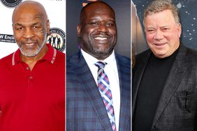 Mike Tyson, Shaquille O'Neil, William Shatner