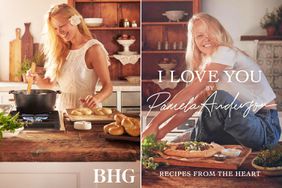 Pamela Anderson BHG Cover Story and I Love You: Recipes from the Heart by Pamela Anderson