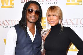 David Adefeso and Tamar Braxton