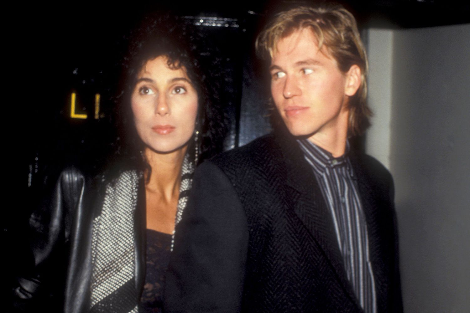 Cher and Val Kilmer January 9, 1984