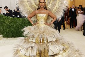 Iman attends The 2021 Met Gala Celebrating In America: A Lexicon Of Fashion at Metropolitan Museum of Art on September 13, 2021