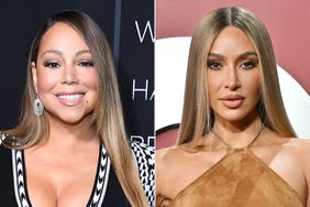 Kim Kardashian Takes Kids North and Chicago to Mariah Careyâs Christmas Tour