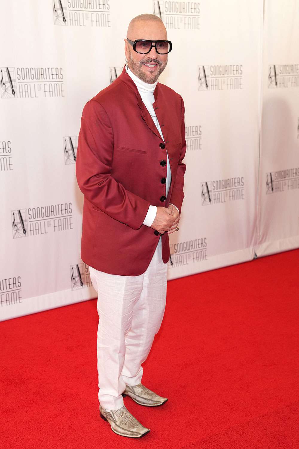 NEW YORK, NEW YORK - JUNE 13: Desmond Child attends the 2024 Songwriters Hall of Fame Induction and Awards Gala at New York Marriott Marquis Hotel on June 13, 2024 in New York City. 