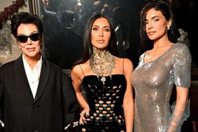 The Kardashian-Jenner trio, Kim Kardashian, Kylie Jenner, and Kris Jenner, made a stylish entrance at the Margiela fashion show.