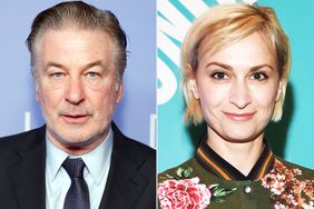 Alec Baldwin and Halyna Hutchins