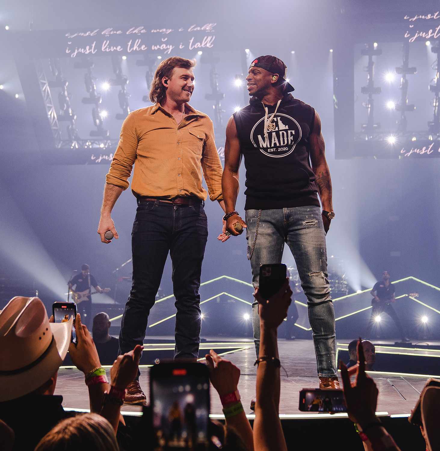 Jimmie Allen and Morgan Wallen