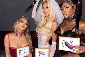 See Selling Sunset's Chrishell Stause, Emma Hernan and Chelsea Lazkani Dress Up as Cheeky Trio for Halloween