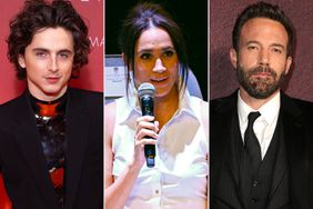 Timothee Chalamet, Meghan Markle, Ben Affleck