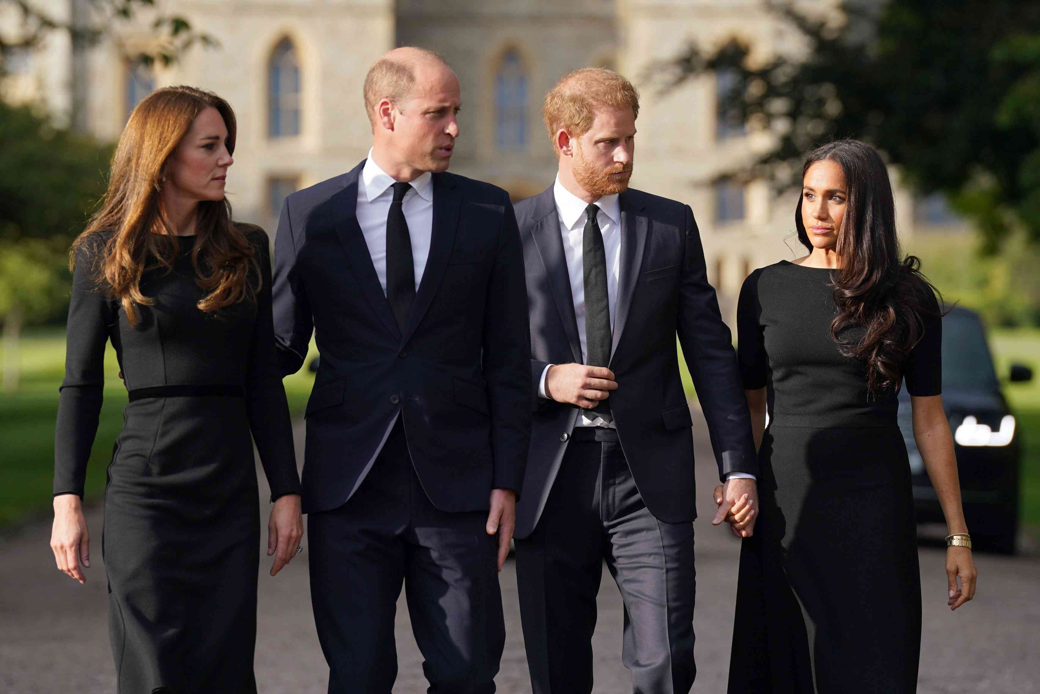 Kate Middleton, Prince William, Prince Harry, Meghan Markle