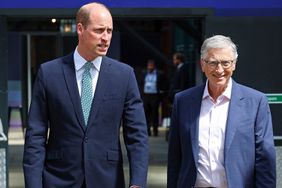 Prince William, Prince of Wales wearing a recycled tie and Bill Gates, founder of Breakthrough Energy attend the Breakthrough Energy Summit on June 27, 2024 in London, England.