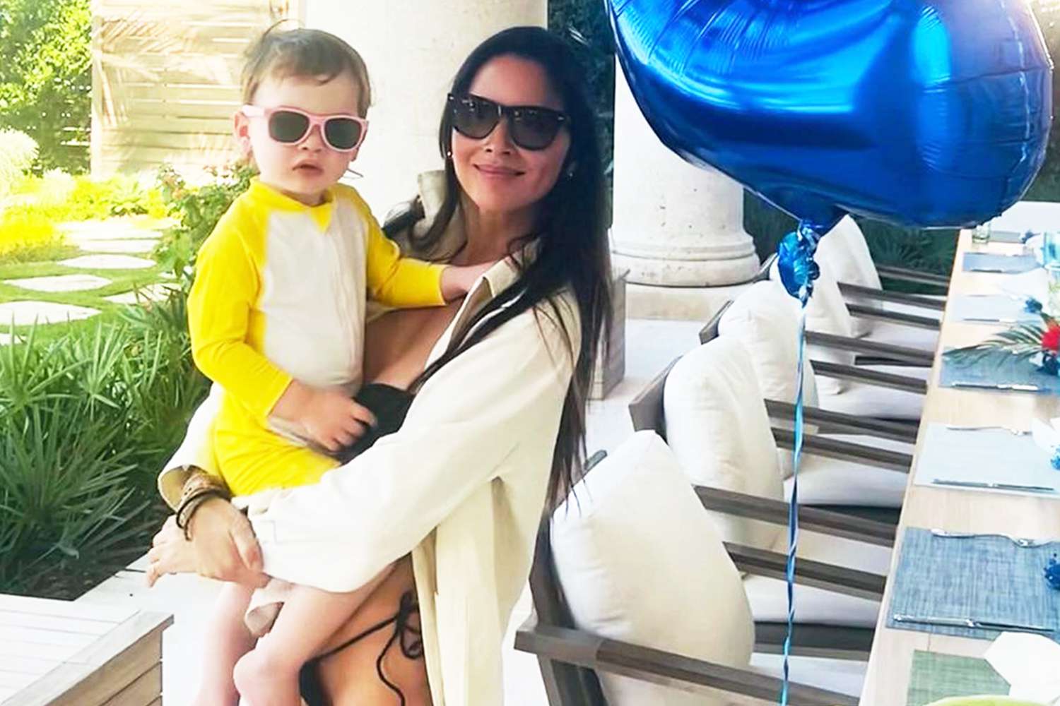 Olivia Munn celebrates Malcolm's Birthday