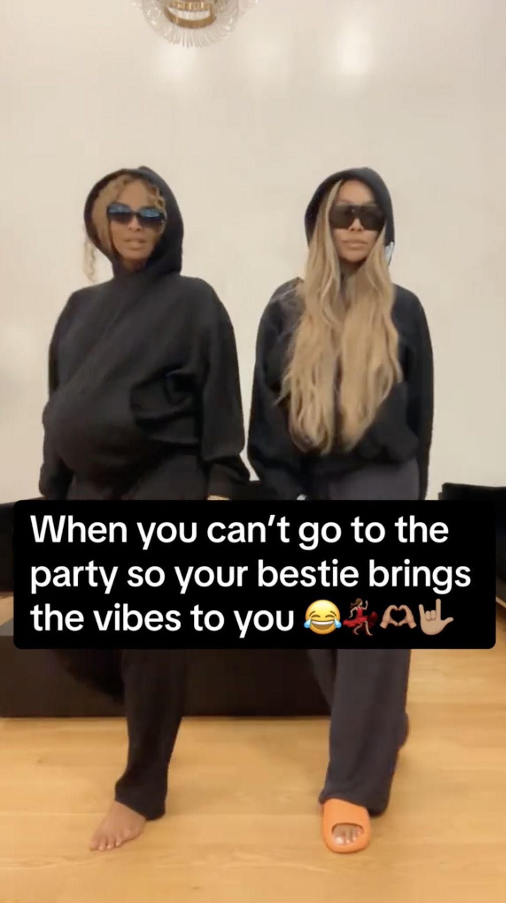 Pregnant Ciara and Bestie La La Anthony Perform TikTok Dance to Her Song