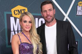 NASHVILLE, TENNESSEE - APRIL 11: Carrie Underwood and Mike Fisher attend the 2022 CMT Music Awards at Nashville Municipal Auditorium on April 11, 2022 in Nashville, Tennessee. (Photo by Kevin Mazur/Getty Images for CMT)