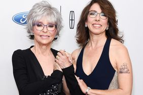 Rita Moreno and Fernanda Luisa Gordon arrive at the 43rd Annual Gracie Awards at the Beverly Wilshire Four SeasonsHotel on May 22, 2018 in Beverly Hills, California