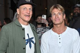 Woody Harrelson and Brett Harrelson attend 'The Woods' Opening Day on May 13, 2022 in West Hollywood, California.