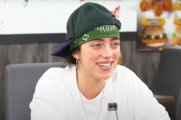 Billie Eilish in Chicken Shop Date