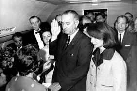 LBJ Sworn In As President