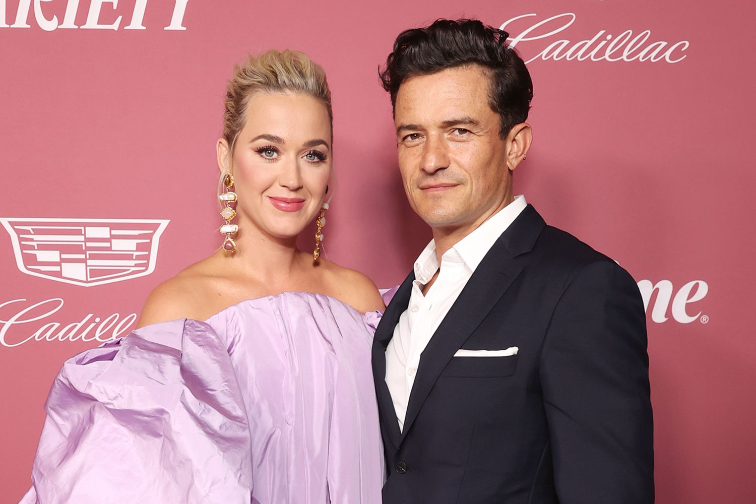 Katy Perry and Orlando Bloom attend Variety's Power of Women Presented by Lifetime