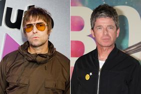 Liam Gallagher and Noel Gallagher 