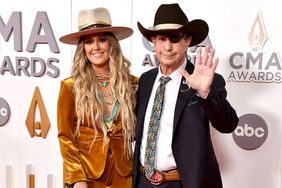 Lainey Wilson and Brian Wilson attend The 56th Annual CMA Awards at Bridgestone Arena on November 09, 2022 in Nashville, Tennessee.