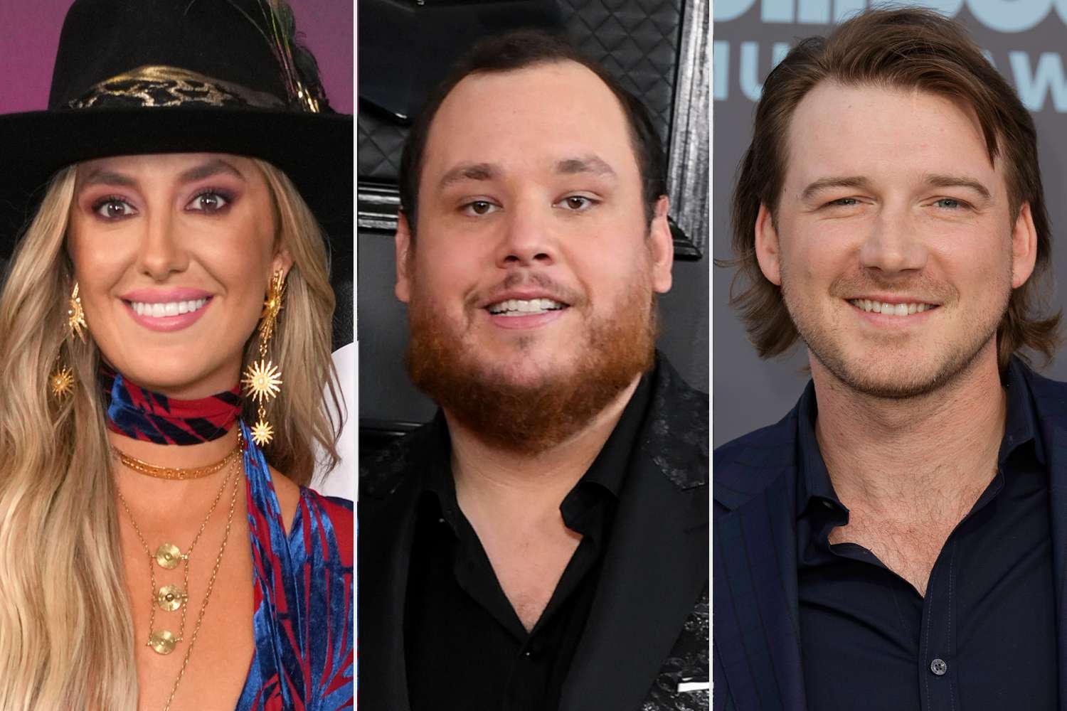 Lainey Wilson; Luke Combs; Morgan Wallen