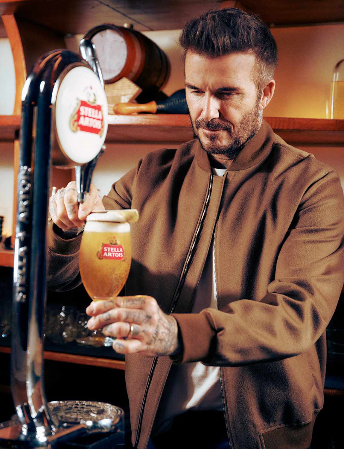 David Beckham Stella Artois