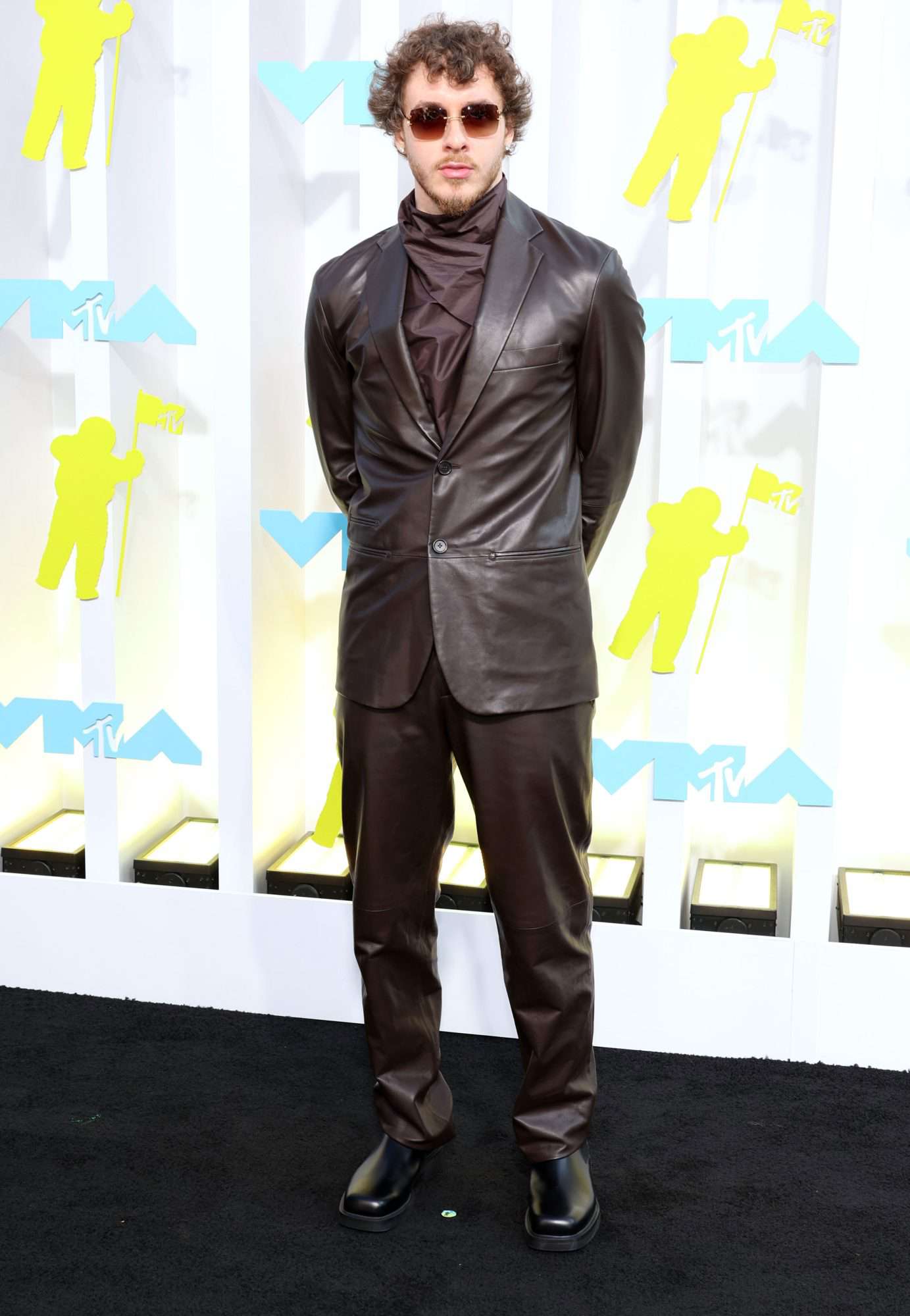 NEWARK, NEW JERSEY - AUGUST 28: Jack Harlow attends the 2022 MTV VMAs at Prudential Center on August 28, 2022 in Newark, New Jersey. (Photo by Cindy Ord/WireImage)