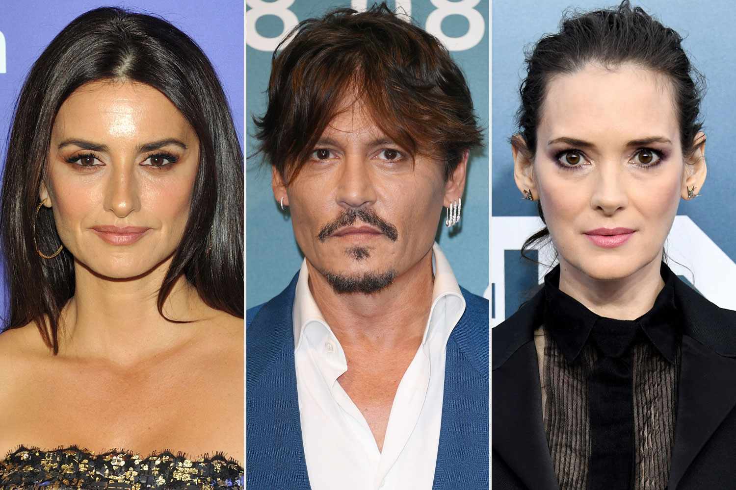 Penelope Cruz, Johnny Depp, Winona Ryder