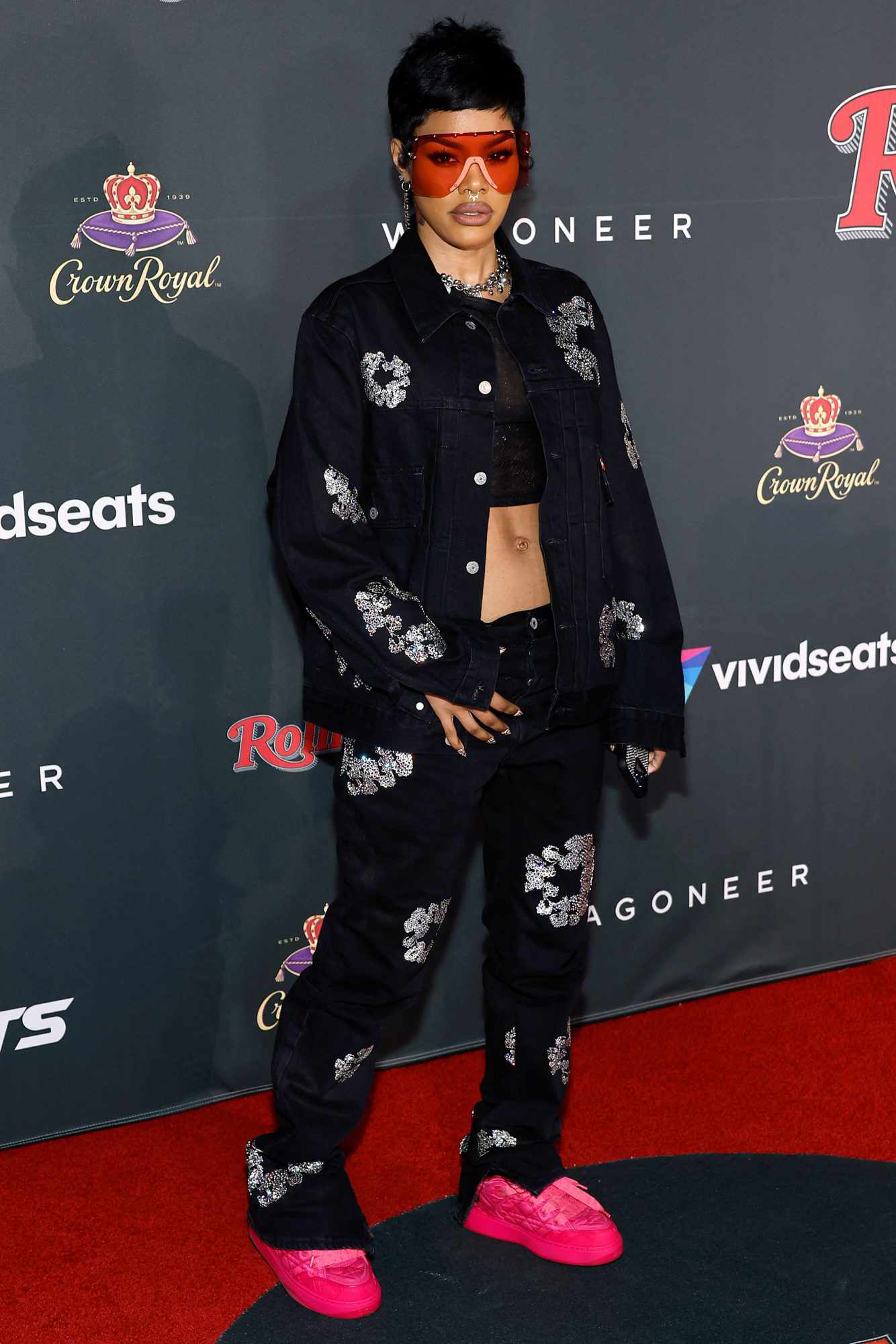 SCOTTSDALE, ARIZONA - FEBRUARY 10: Teyana Taylor attends the 2023 Rolling Stone Super Bowl Party at The Clayton House on February 10, 2023 in Scottsdale, Arizona. (Photo by Mike Coppola/Getty Images)