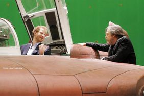 Mandatory Credit: Photo by REX/Shutterstock (5657565w) Prince Harry sits in an A-wing Fighter as he talks with Mark Hamill Prince William and Prince Harry tour Star Wars sets at Pinewood Studios, Iver Heath, Buckinghamshire, Britain - 19 Apr 2016 Prince William and Prince Harry are touring Pinewood to visit the production workshops and meet the creative teams working behind the scenes on the Star Wars films