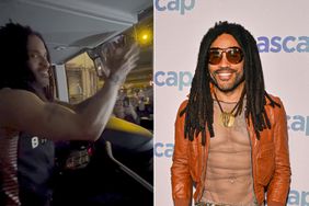 Lenny Kravitz Lifts Up and Hugs Crying Fan at Music Festival