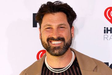 HOLLYWOOD, CALIFORNIA - APRIL 01: Maksim Chmerkovskiy attends the 2024 iHeartRadio Music Awards at Dolby Theatre on April 01, 2024 in Hollywood, California.