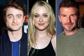 Daniel Radcliffe; Dakota Fanning; David Beckham