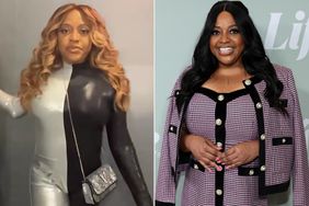 Sherri Shepherd Rocks Shimmery Catsuit for Beyonce Concert